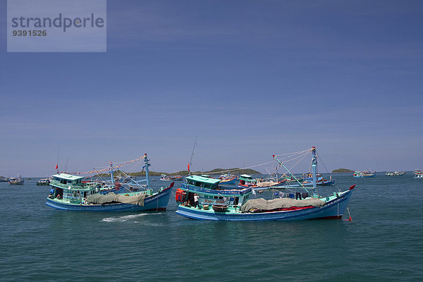 Boot Meer Insel Asien Vietnam
