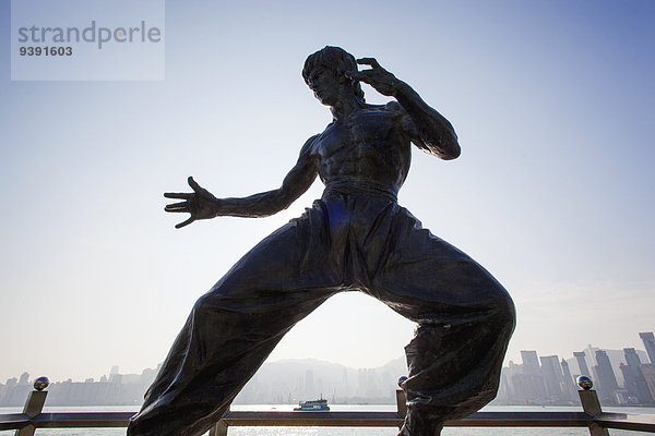 Statue Kampfsport China Asien Hongkong Karate