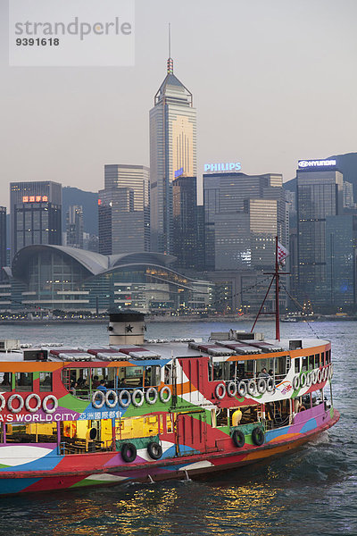 Boot Schiff Fähre China Asien Hongkong Star Ferry