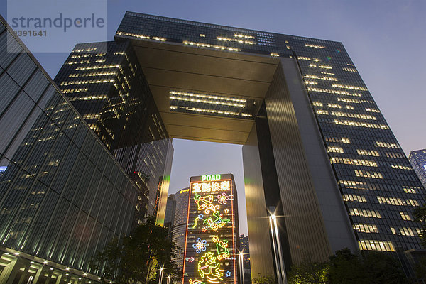 Gebäude Architektur China Asien Hongkong modern Wanchai
