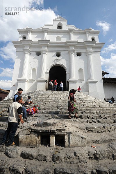 Kirche Indianer Mittelamerika Guatemala Markt Maya