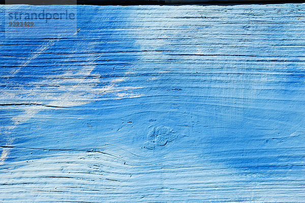 Schrägansicht schräg Muster einsteigen schneiden Hintergrund Holz Close-up blau streichen streicht streichend anstreichen anstreichend Verwitterung kratzen alt Schnittmuster