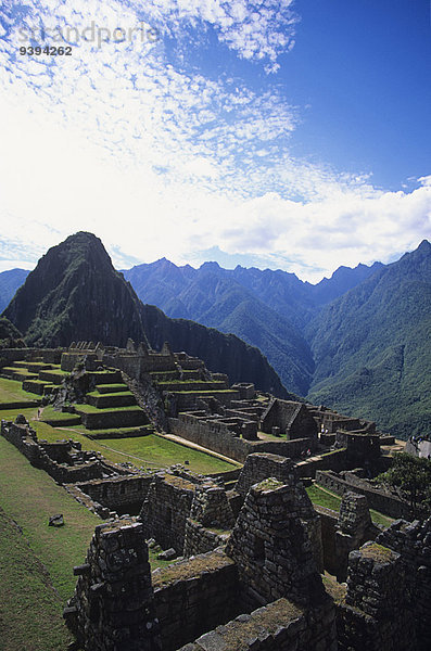 Ruinenstadt Machu Picchu antik Peru