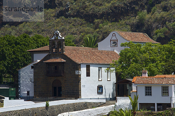 Außenaufnahme bauen Europa Tag Gebäude niemand Architektur Kirche Religion Christentum Kanaren Kanarische Inseln Christ La Palma Spanien