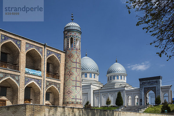 Kuppel Skyline Skylines Reise Großstadt Architektur Geschichte Wahrzeichen Tourismus Asien Zentralasien Usbekistan