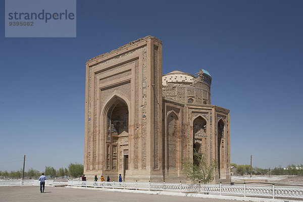 Reise Architektur Geschichte Ausgrabungsstätte Tourismus UNESCO-Welterbe Asien Zentralasien Mausoleum