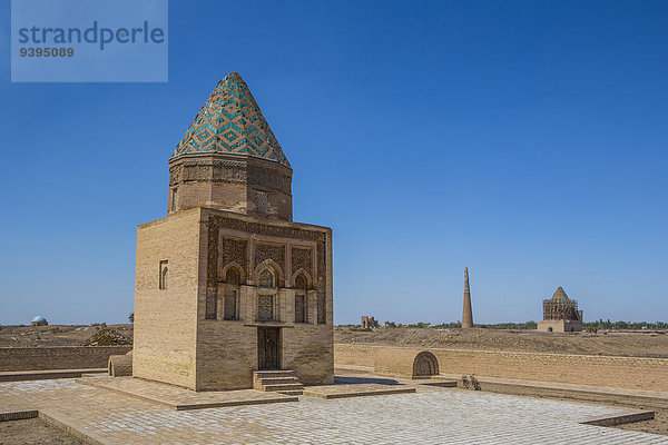 Reise Architektur Geschichte Ausgrabungsstätte Religion Tourismus UNESCO-Welterbe Asien Zentralasien Islam Minarett