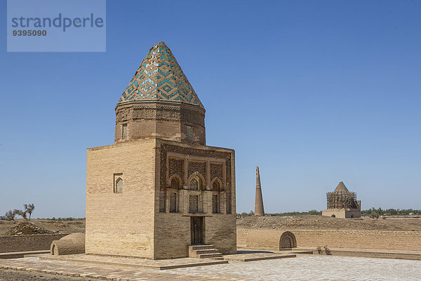 Reise Architektur Geschichte Ausgrabungsstätte Religion Tourismus UNESCO-Welterbe Asien Zentralasien Islam Minarett
