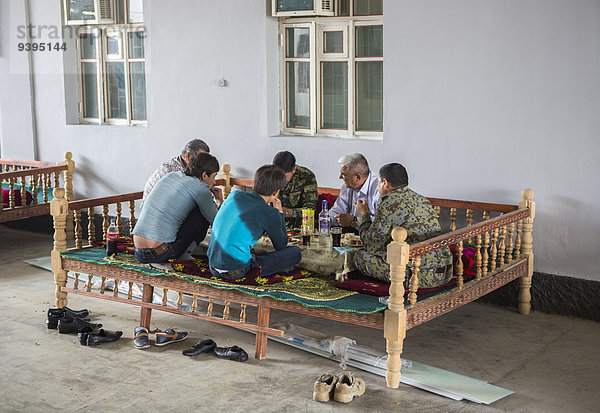 Fest festlich Tradition Reise Restaurant Tourismus Asien Zentralasien