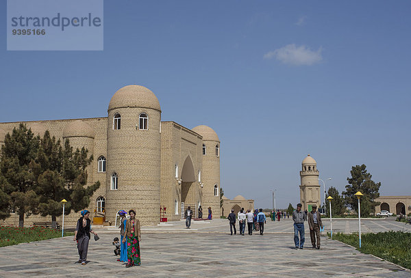 Tradition Reise Architektur Geschichte Ausgrabungsstätte Religion Tourismus Asien Zentralasien Grab Mausoleum Moschee
