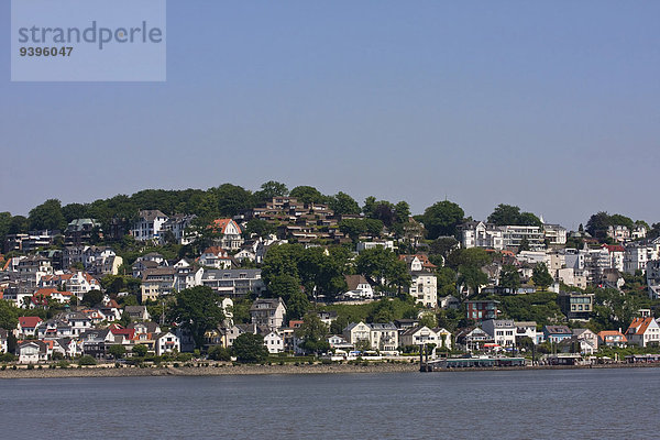 Außenaufnahme bauen Europa Tag europäisch Wohnhaus Gebäude Architektur Villa sehen Hamburg - Deutschland Blankenese deutsch Deutschland Süllberg