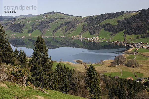 Europa See Schweiz Kanton Zug