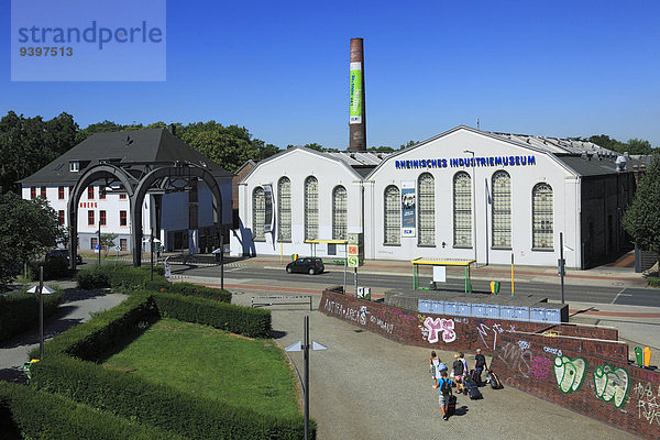 Europa Wohnhaus Deutschland Industriemuseum Oberhausen Rheinland Ruhrgebiet Nordrhein-Westfalen