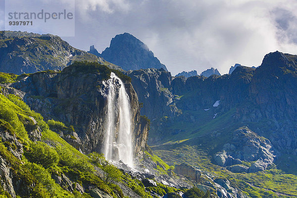 Wasser Europa Berg Landschaft Reise Alpen Wasserfall Tourismus Schweiz