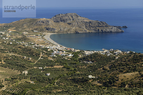 Europa Meer Insel Griechenland Kreta griechisch Plakias