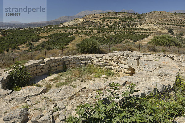 Europa Geschichte Insel Griechenland Kreta griechisch Tholos Grabmal