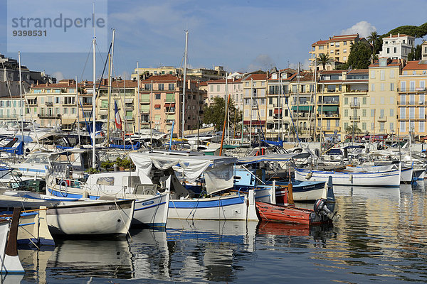 Hafen Frankreich Europa Boot Provence - Alpes-Cote d Azur Cannes