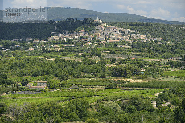 Feuerwehr Frankreich Europa Dorf Provence - Alpes-Cote d Azur Bonnieux Vaucluse