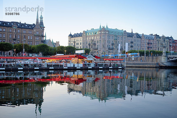 Wasser Stockholm Hauptstadt Schweden