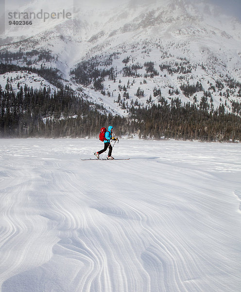 Muster Frau Ski Wind Gesundheitspflege See 2 Schnee