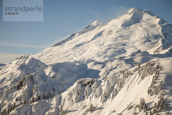 Winter Landschaft Berg Bäcker