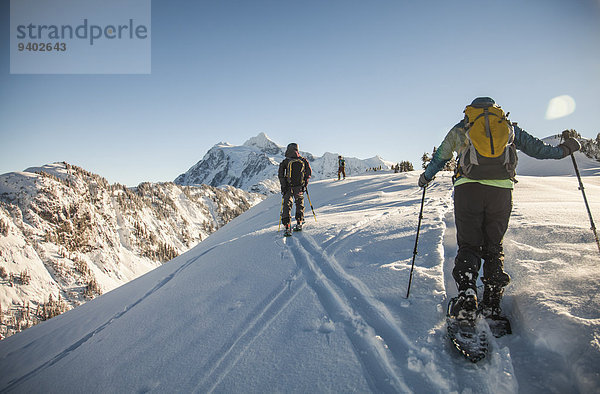 Winter Forschung 2 Ski Schneeschuh