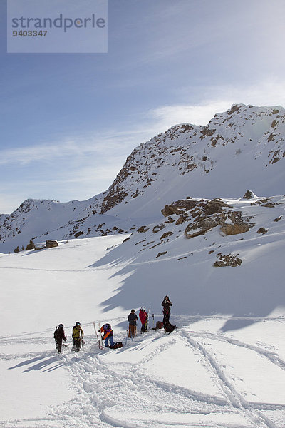 nahe Himmel groß großes großer große großen unbewohnte entlegene Gegend Ski Bienenstock