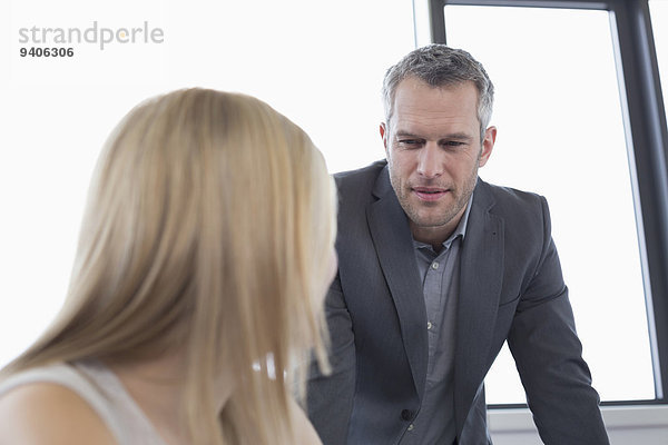 Interview Büro Kollege