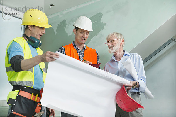 bauen arbeiten Gebäude Architekt 2 neu