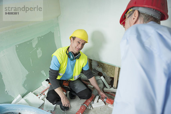 bauen arbeiten Gebäude Architekt neu