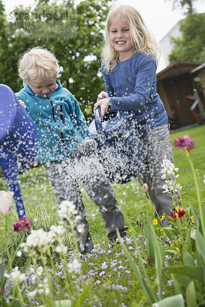 Wasser blond Blume Garten 2 jung