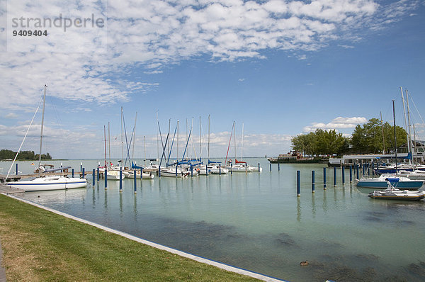 Segeln Hafen Boot Plattensee Ungarn