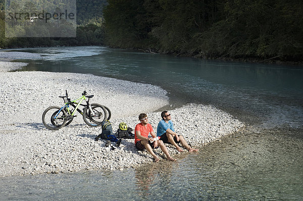 Berg ruhen Fluss 2 Rest Überrest