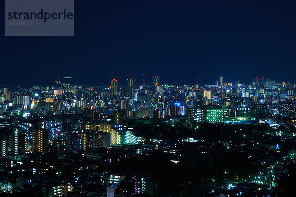 Stadtansicht Stadtansichten Nacht Kobe