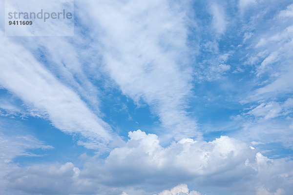 Wolke Himmel blau