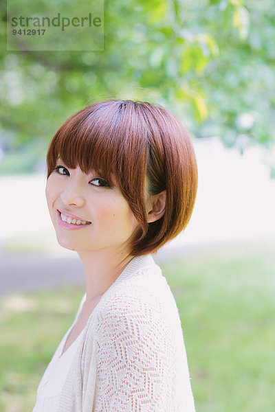 Portrait Frau jung japanisch