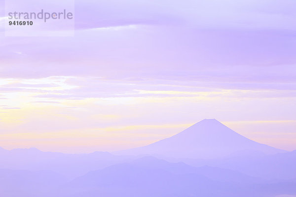 Ansicht Berg Fuji Japan Yamanashi Präfektur