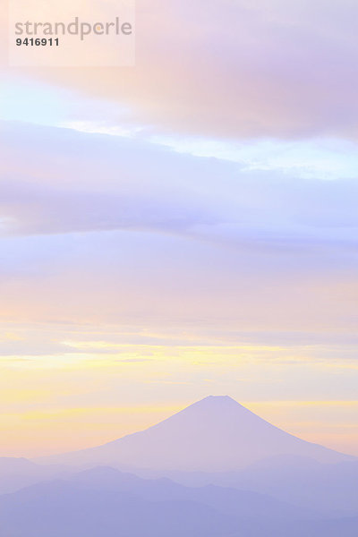 Ansicht Berg Fuji Japan Yamanashi Präfektur