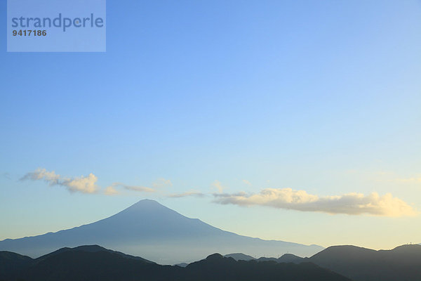 Ansicht Berg Fuji Japan Shizuoka Präfektur