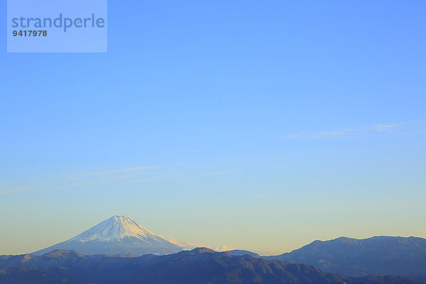 Ansicht Berg Fuji Japan Yamanashi Präfektur