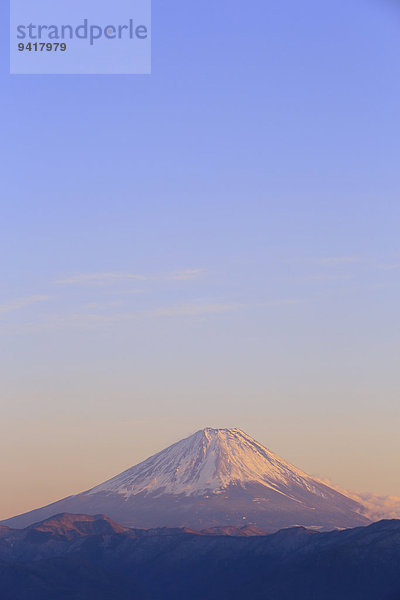 Ansicht Berg Fuji Japan Yamanashi Präfektur