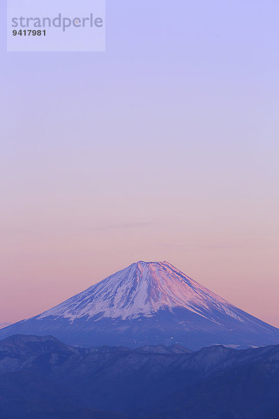 Ansicht Berg Fuji Japan Yamanashi Präfektur