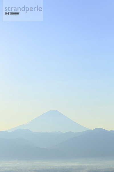 Ansicht Berg Fuji Japan Yamanashi Präfektur