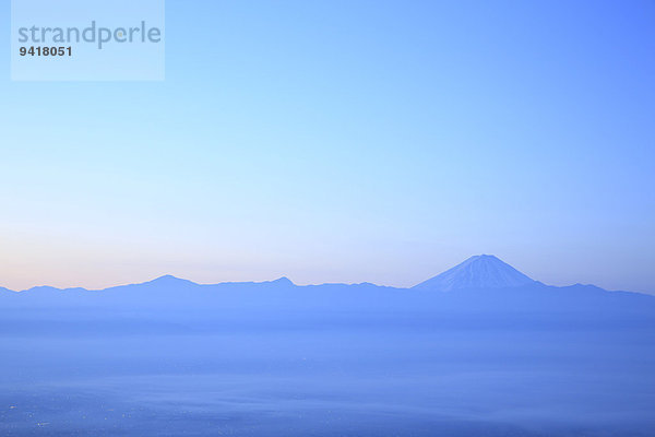 Ansicht Berg Fuji Japan Yamanashi Präfektur