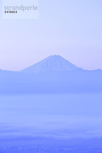 Ansicht Berg Fuji Japan Yamanashi Präfektur