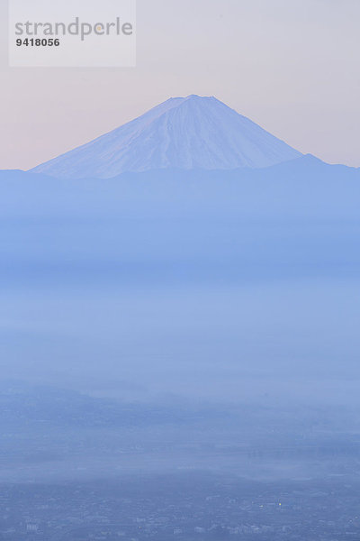 Ansicht Berg Fuji Japan Yamanashi Präfektur