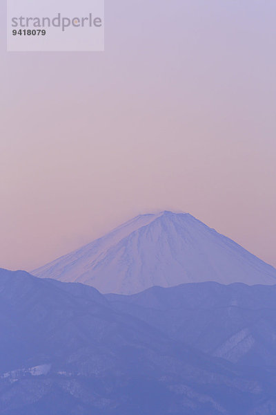 Ansicht Berg Fuji Japan Yamanashi Präfektur