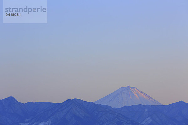 Ansicht Berg Fuji Japan Yamanashi Präfektur