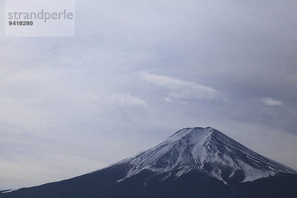 Ansicht Berg Fuji Japan Yamanashi Präfektur