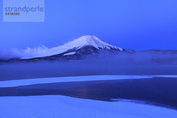 Ansicht Berg Fuji Japan Yamanashi Präfektur